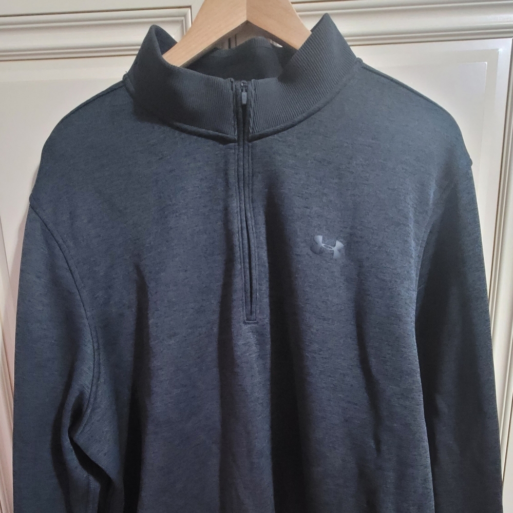 Men's Under Armour 3/4 Zip, Dark Gray